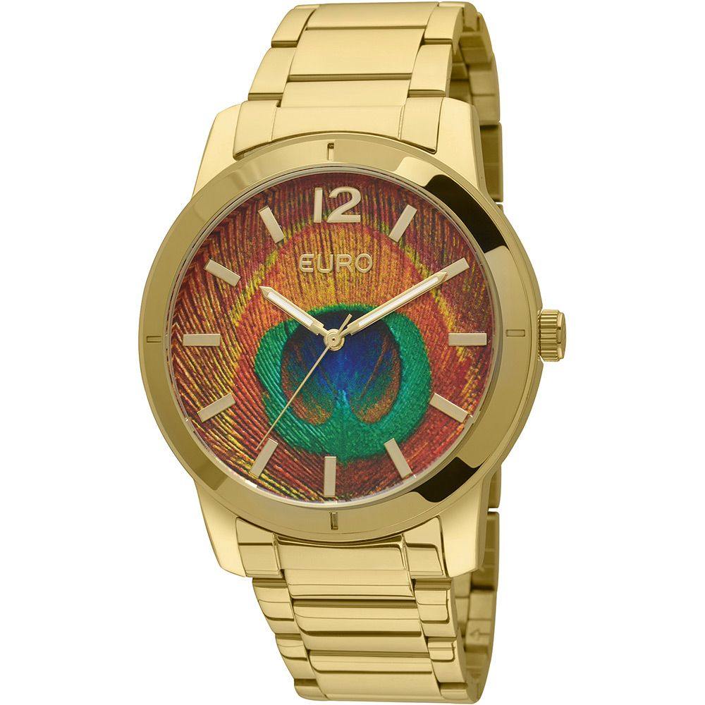 Relógio Euro Feminino Dourado EU2036LYM/4M