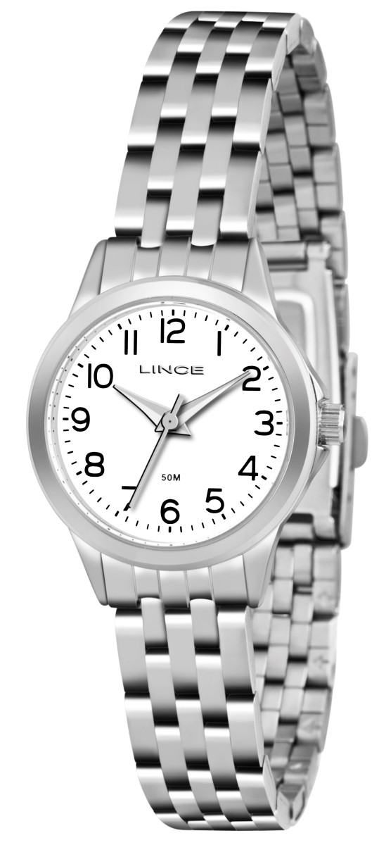 Relógio Lince Feminino Prata LRM4433L B2SX