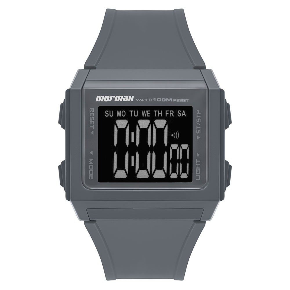 Relógio Mormaii Masculino Digital Cinza MO9430AB/8C
