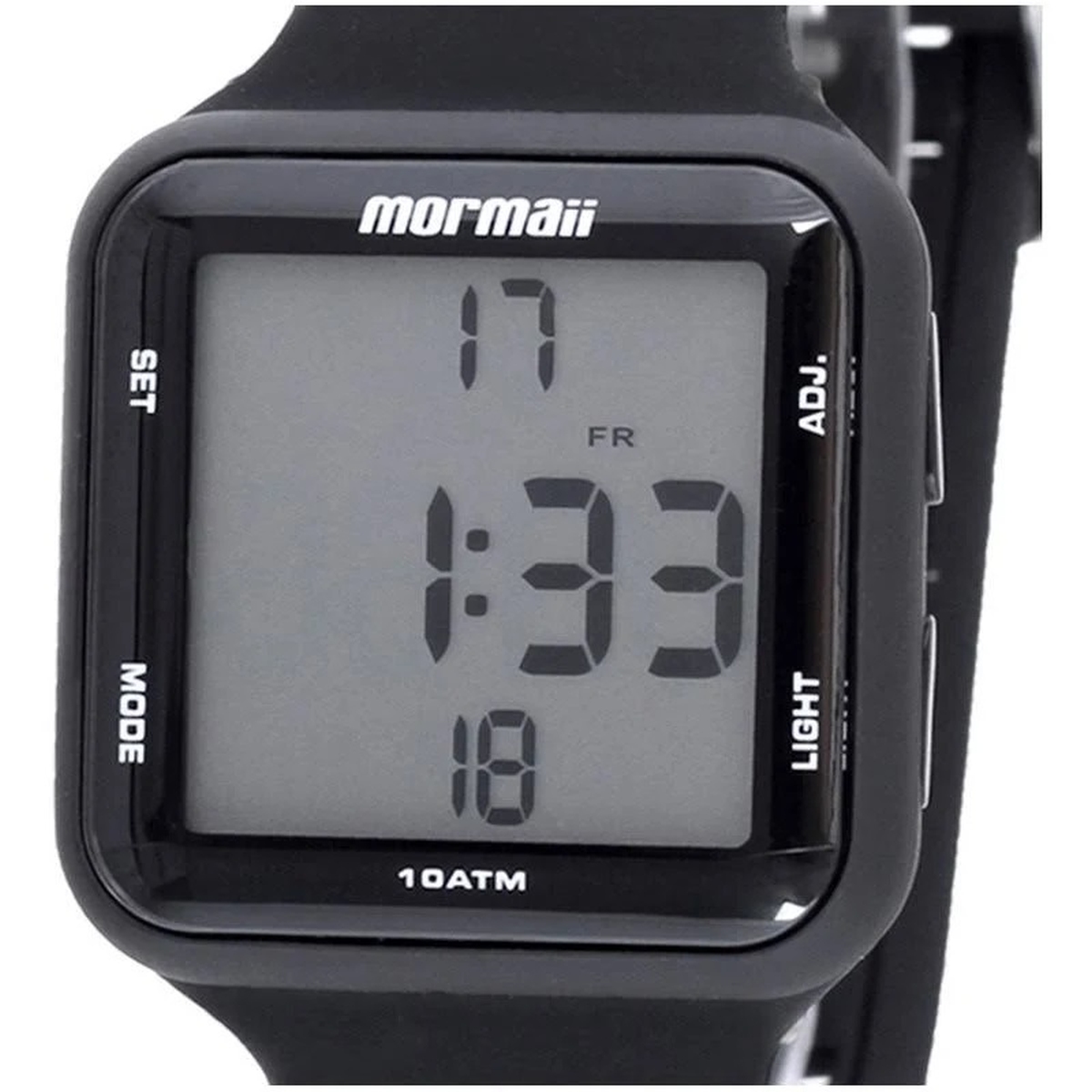 Relógio Mormaii Unissex Esportivo Digital Preto MO6600/8P