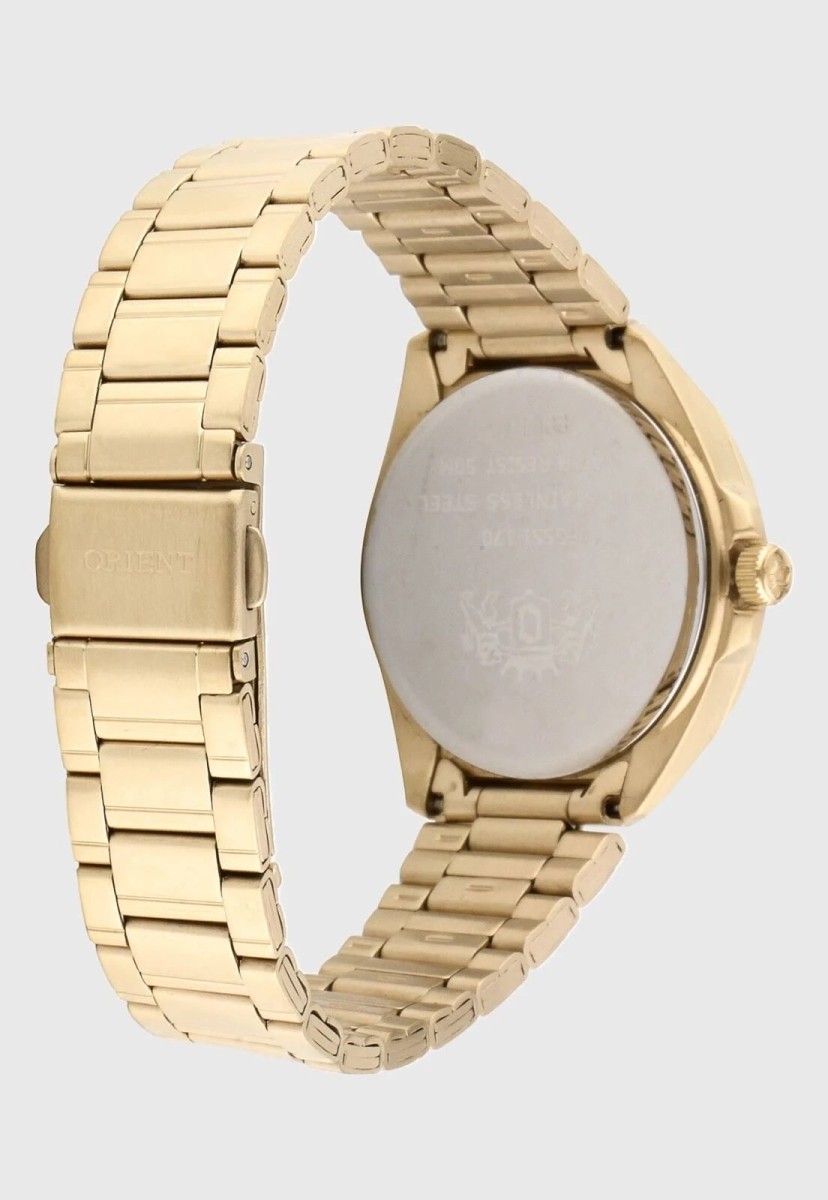 Relógio Orient Feminino Analógico Dourado FGSS1170 S1KX