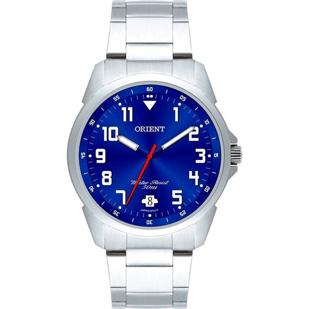 Relógio Orient Masculino Analógico Prata MBSS1154A D2SX