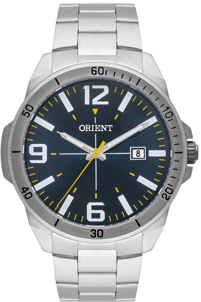 Relógio Orient Masculino Analógico Prata MBSS1394 D2SX