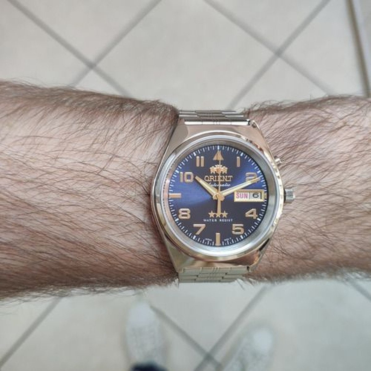 Relógio Orient Masculino Automático 469SS083 D2SX