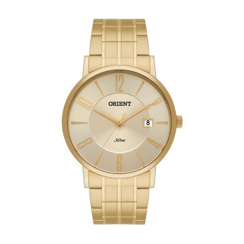 Relógio Orient Masculino Dourado MGSS1092 S2KX