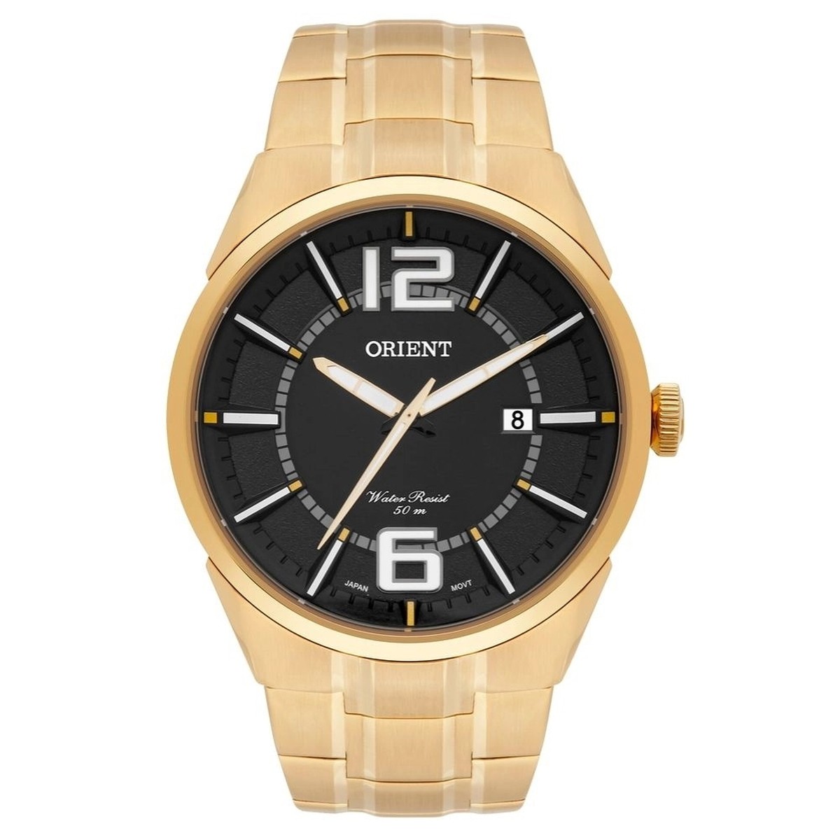 Relógio Orient Masculino Dourado MGSS1152 P2KX