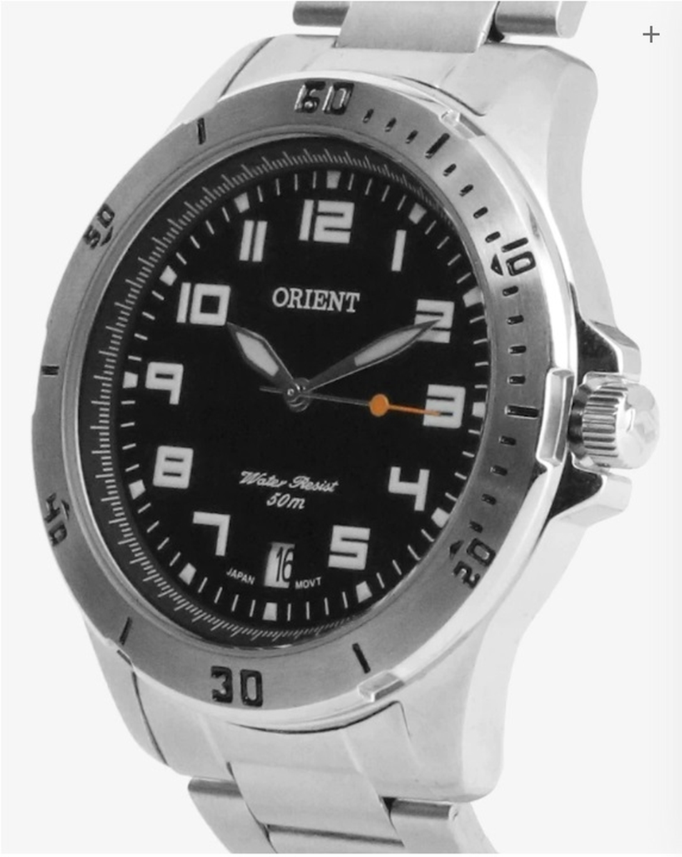 Relógio Orient Masculino Prata MBSS1155A G2SX