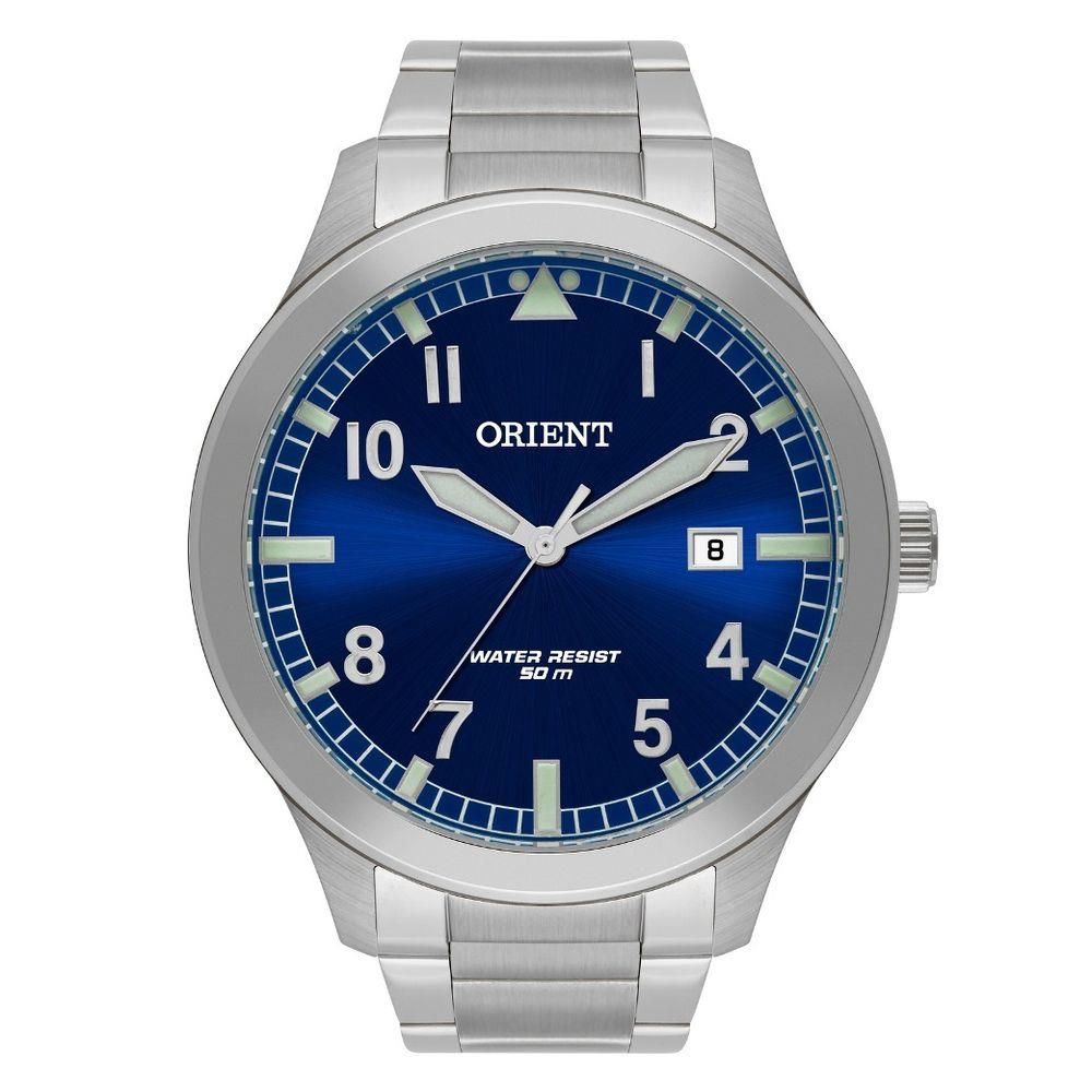 Relógio Orient Masculino Prata MBSS1361 D2SX