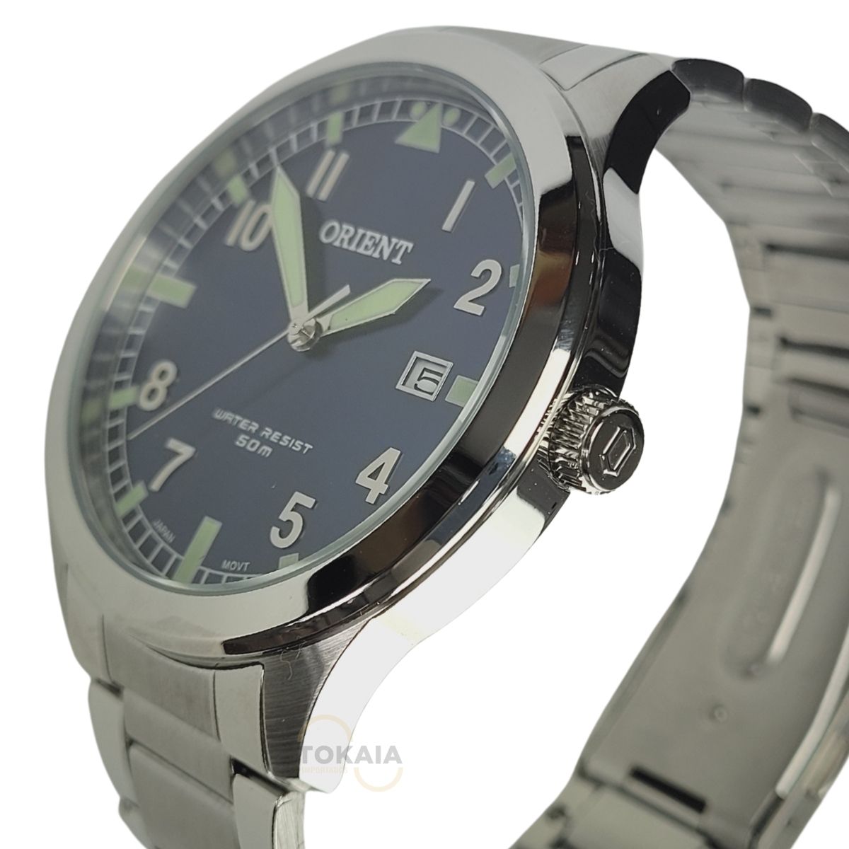 Relógio Orient Masculino Prata MBSS1361 D2SX