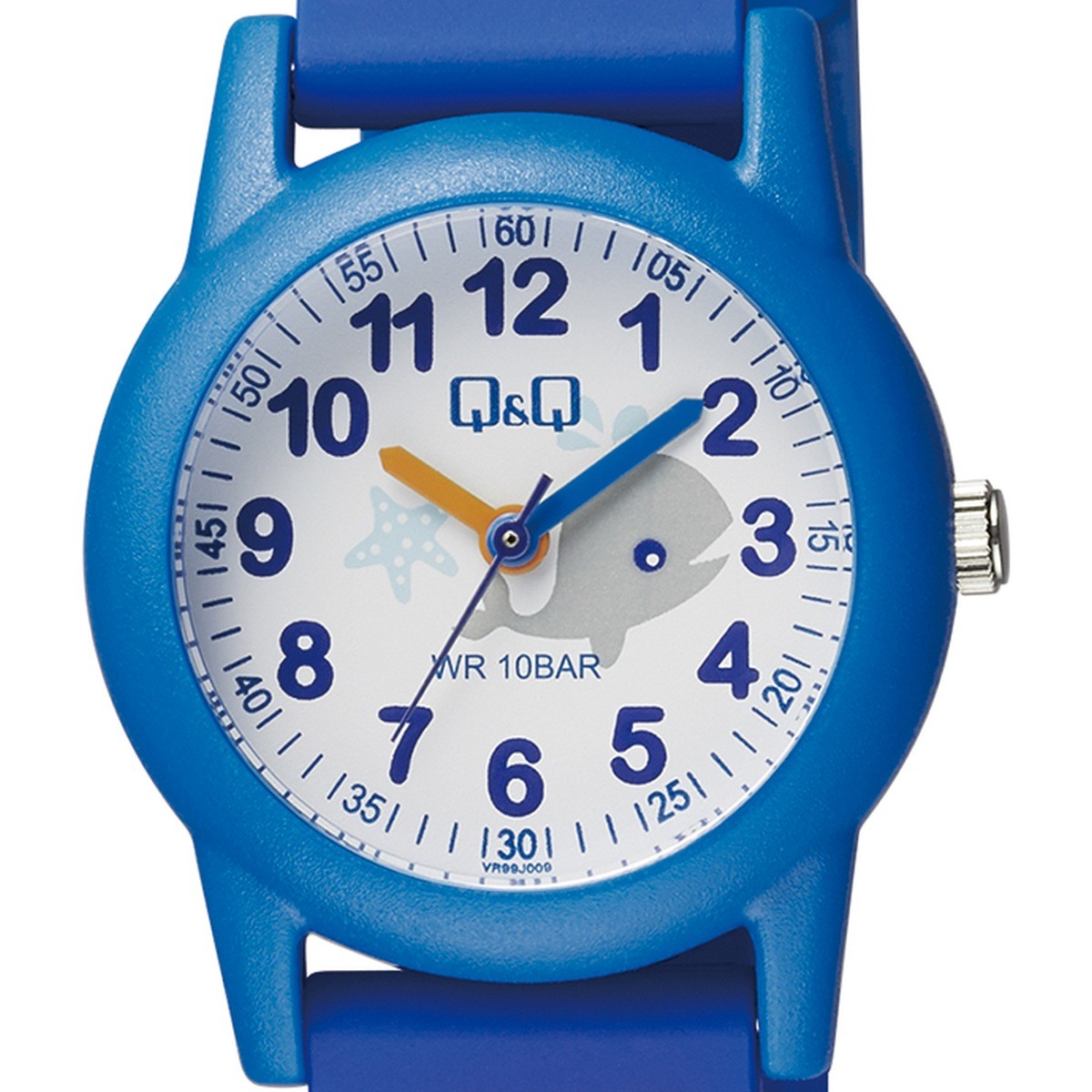 Relógio Q&Q Infantil Analógico Azul VR99J009Y