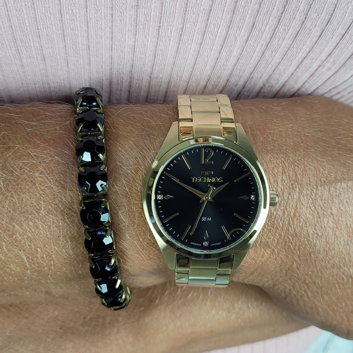 Relógio Technos Feminino Elegance Boutique Dourado 2036MNO/4P