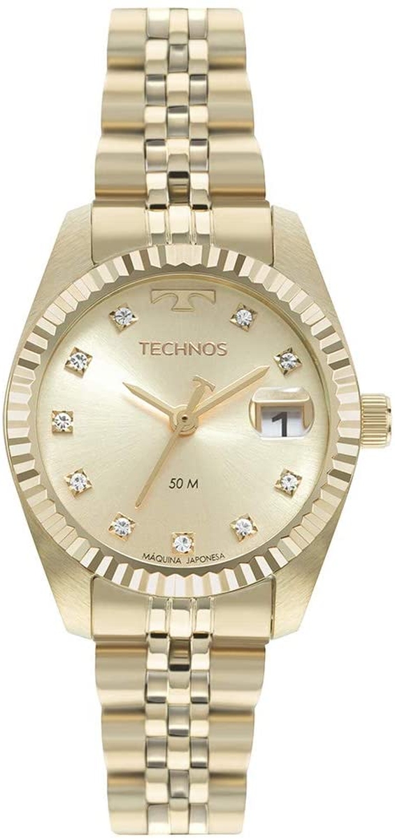 Relógio Technos Feminino Dourado GL10IG/1D