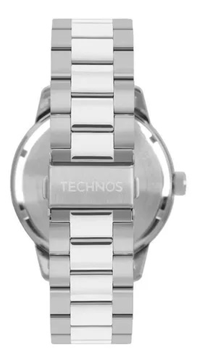 Relógio Technos Masculino Analógico Prata 2115MTZ/1P