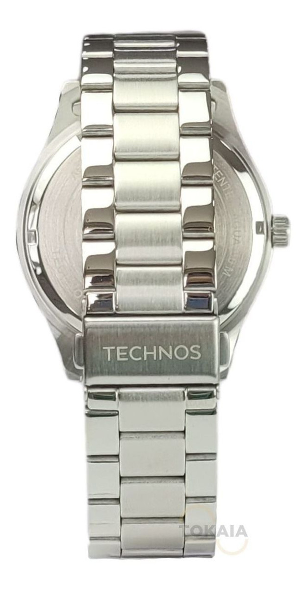 Relógio Technos Masculino Analogico Steel Prata  2115MNVS/1P