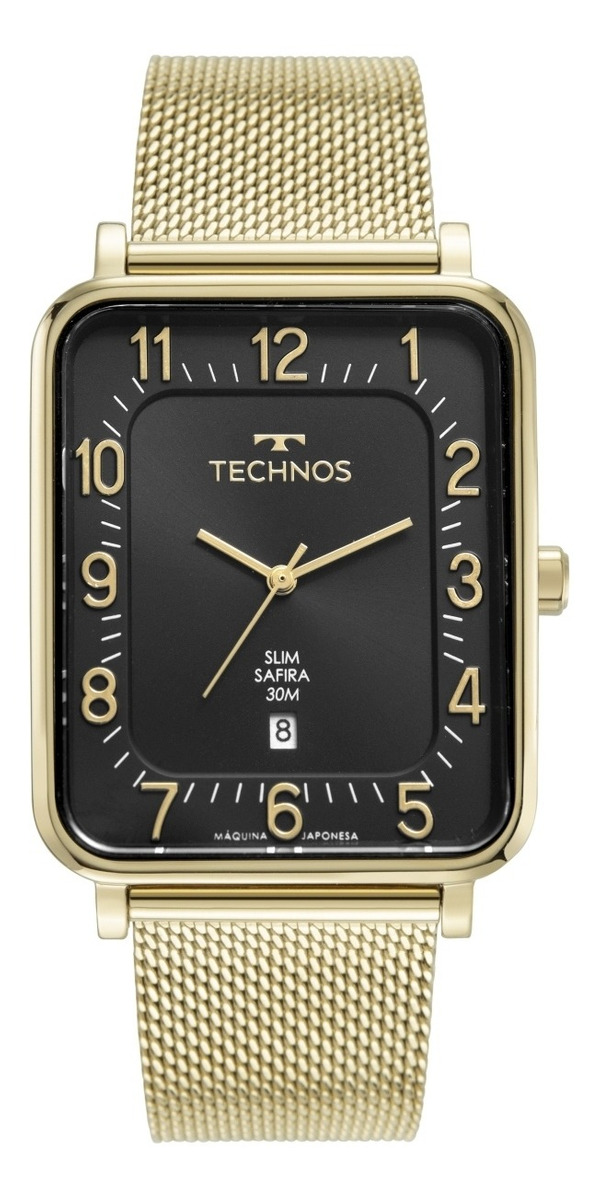 Relógio Technos Unissex Analógico Classic Dourado GM10YR/1P