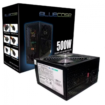 Fonte Real 500w Bluecase Blu500