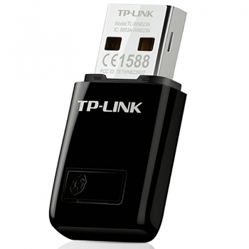 Mini Adaptador Wireless TP-Link USB 300Mbps - TL-WN823N