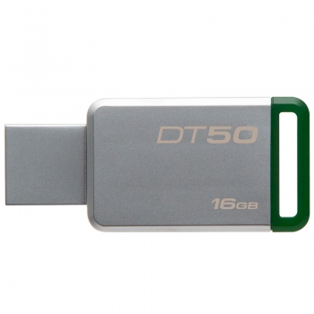 Pen Drive 16gb Kingston Datatraveler 3.1 Metal Verde - Dt50/16gb