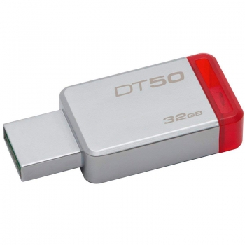 Pen Drive 32gb Kingston  Datatraveler 3.1 Metal Vermelho - Dt50/32gb