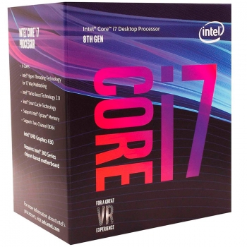 Processador Intel Core I7-8700 3.7ghz 12mb Lga 1151 - Bx80684i78700