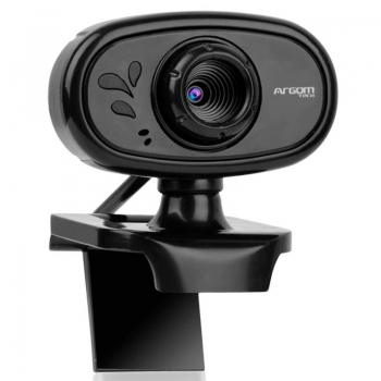 Webcam Argom Cam20 HD 720p 30fps C/ Microfone - ARG-WC-9120BK