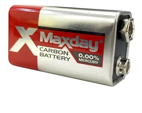 Bateria 9v Maxday Carbon Battery - 2023