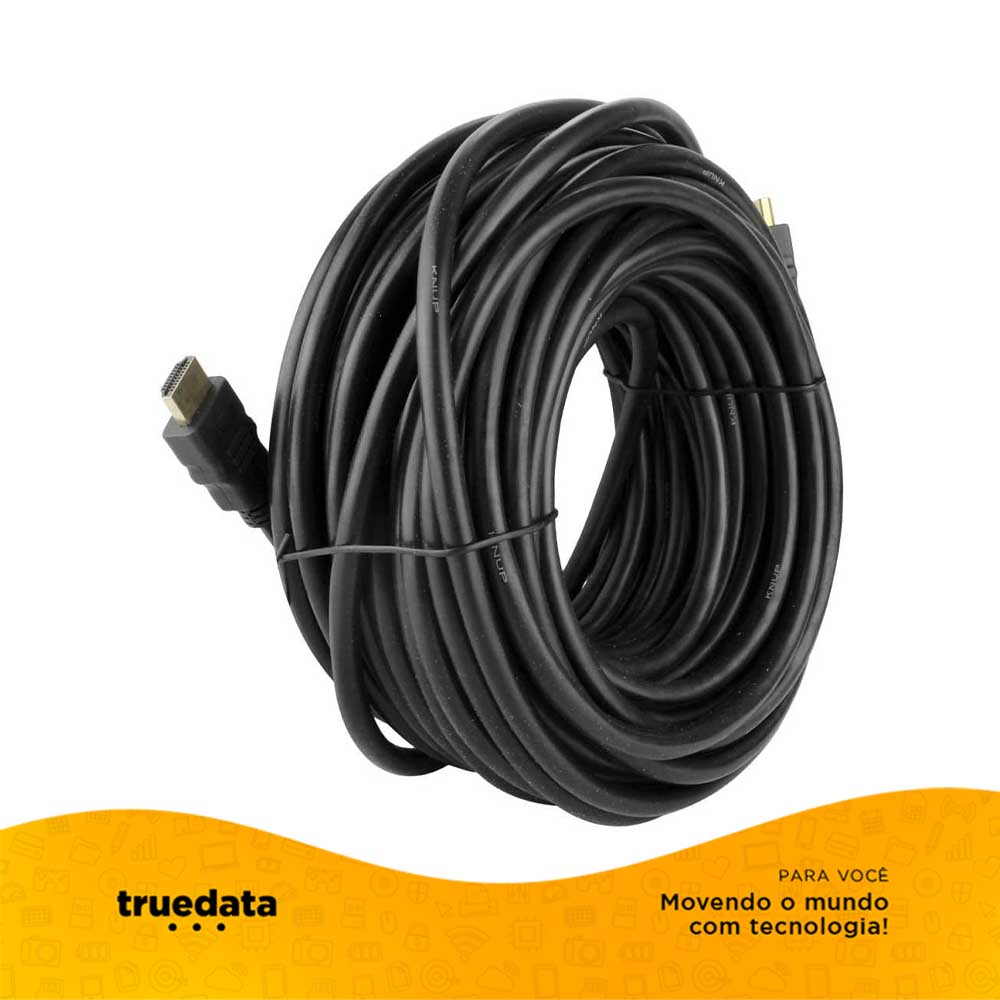Cabo Hdmi 20mt Knup - KP-H5000-20M