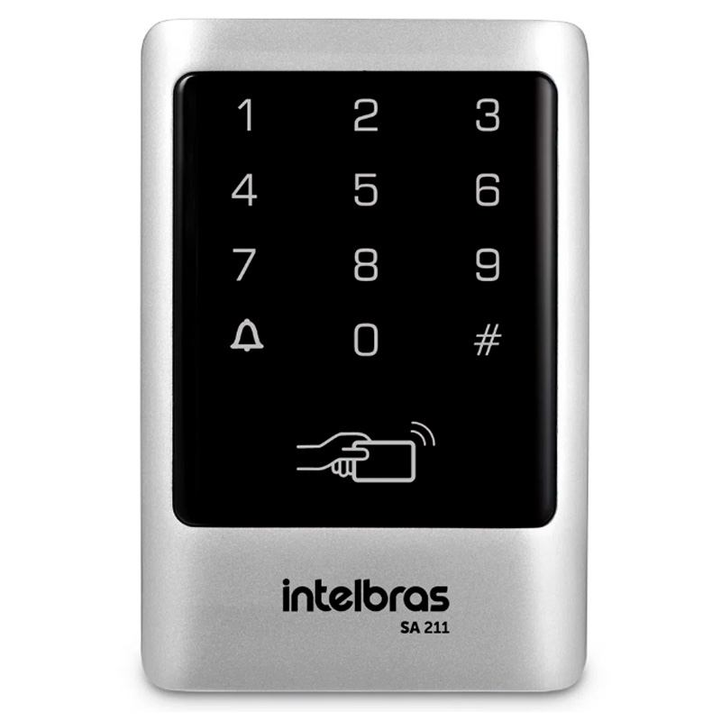 Controlador de acesso por aproximação ou senha Sa 211 Intelbras - 4682039