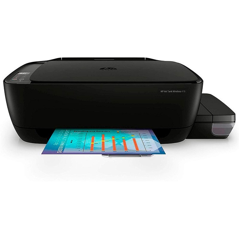 Impressora Multifuncional Tanque De Tinta Hp 416 Ecotank Colorida Wi-Fi Bivolt - Z4b55a#Ak4
