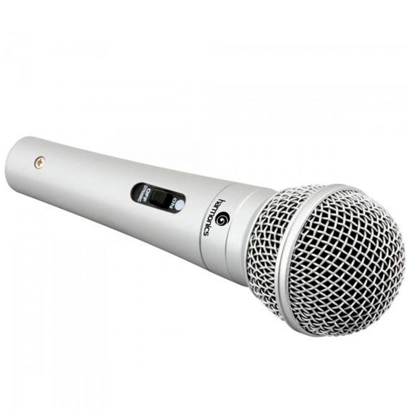 Microfone Com Fio 4.5m Harmonic Vhf Mdc201