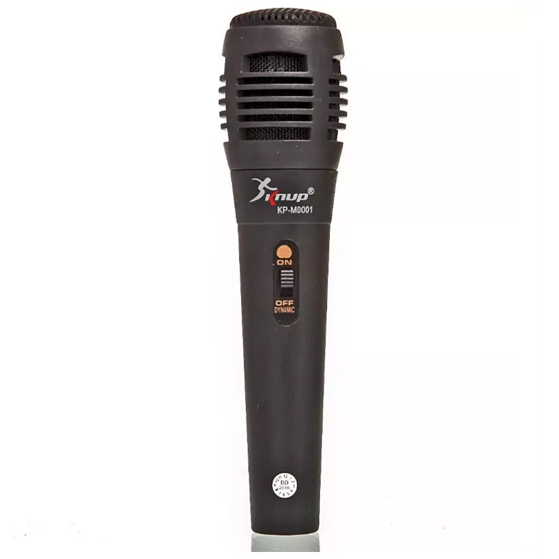 Microfone Com Fio Knup Kp-M0001