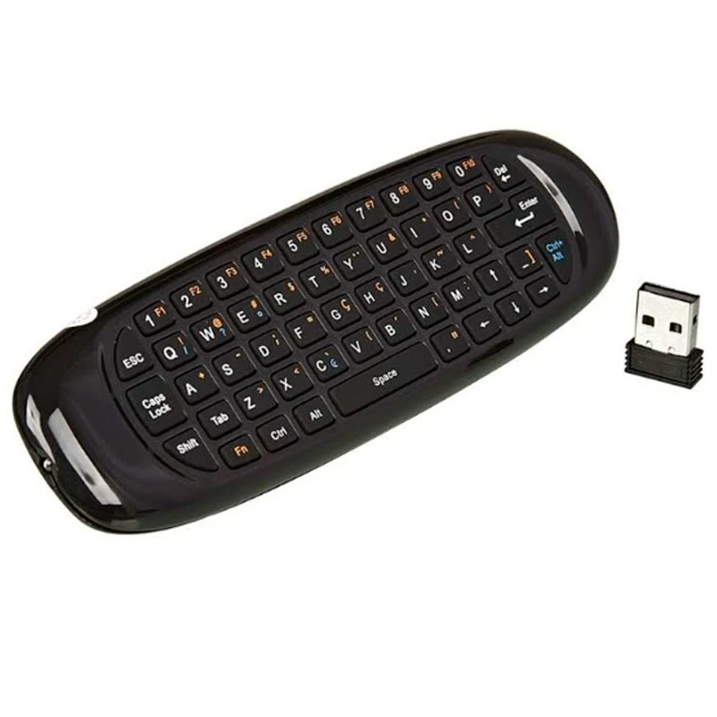 Mini Teclado Air Mouse Sem Fio Smartv Knup Kp-2042