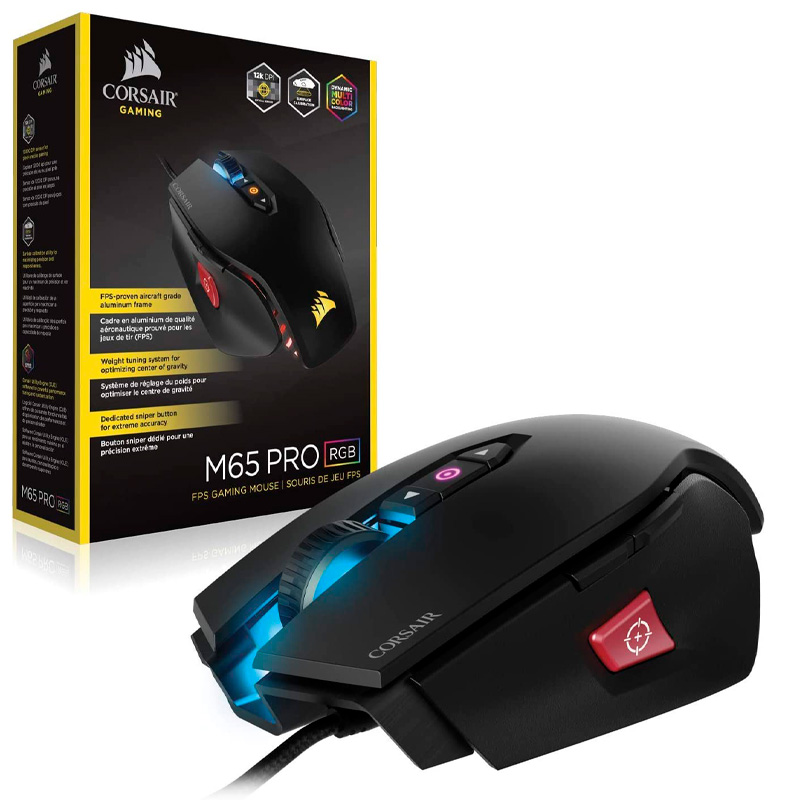 Mouse Gamer Corsair Vengeance M65 Pro RGB 12000Dpi - CH-9300011