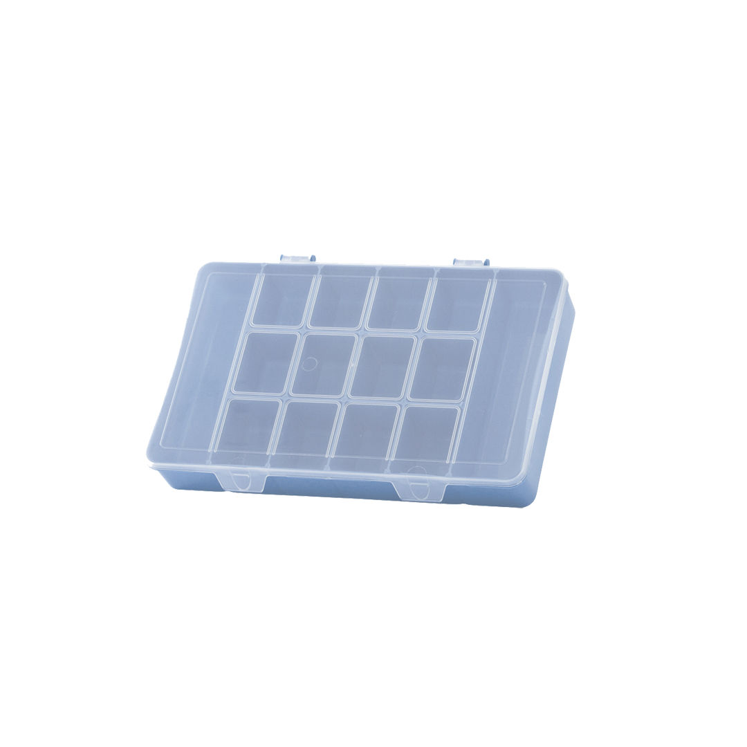 Caixa Box Organizadora Tam. M Ref. 705 cor Azul med. 23 cm x 14 cm x 4 cm - Paramount