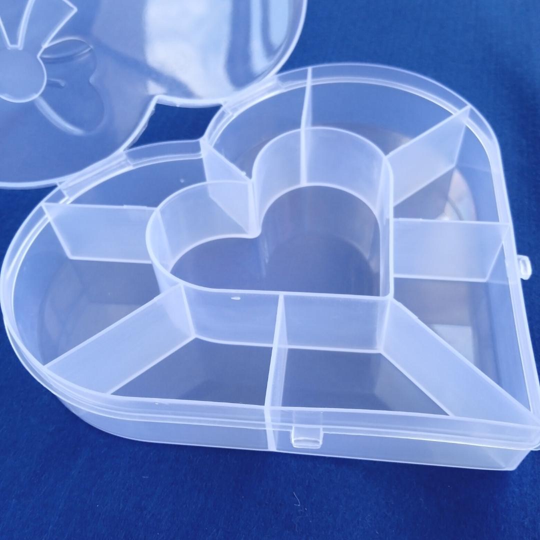Caixa Plástica Organizadora Modelo Coração