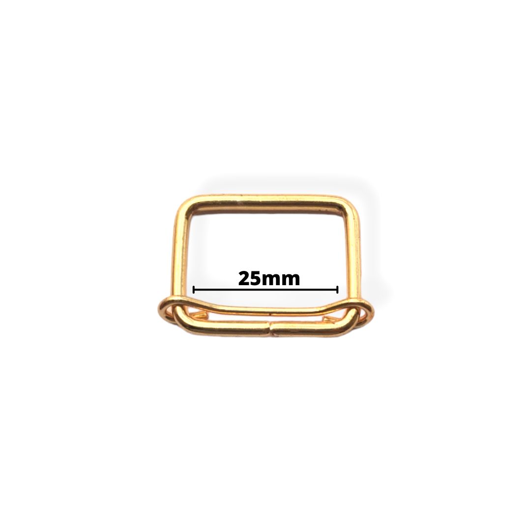 Regulador para Alça de Bolsa 25 mm Dourado