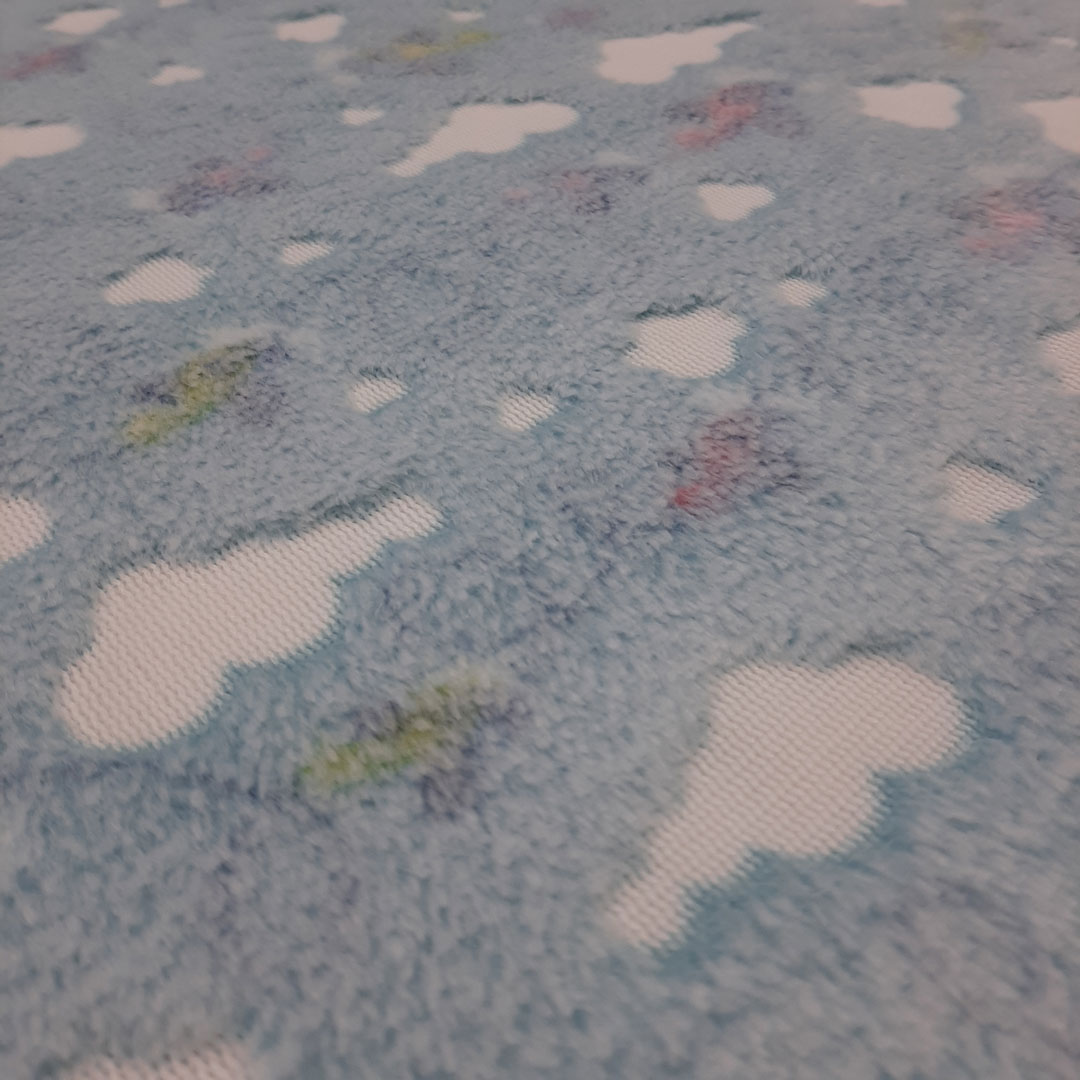 Tecido Fleece Estampado med. 0,50 x 1,60 m