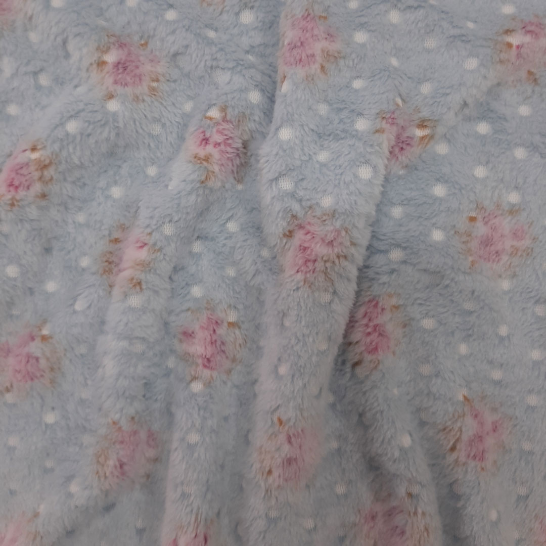 Tecido Fleece Estampado med. 0,50 x 1,60 m