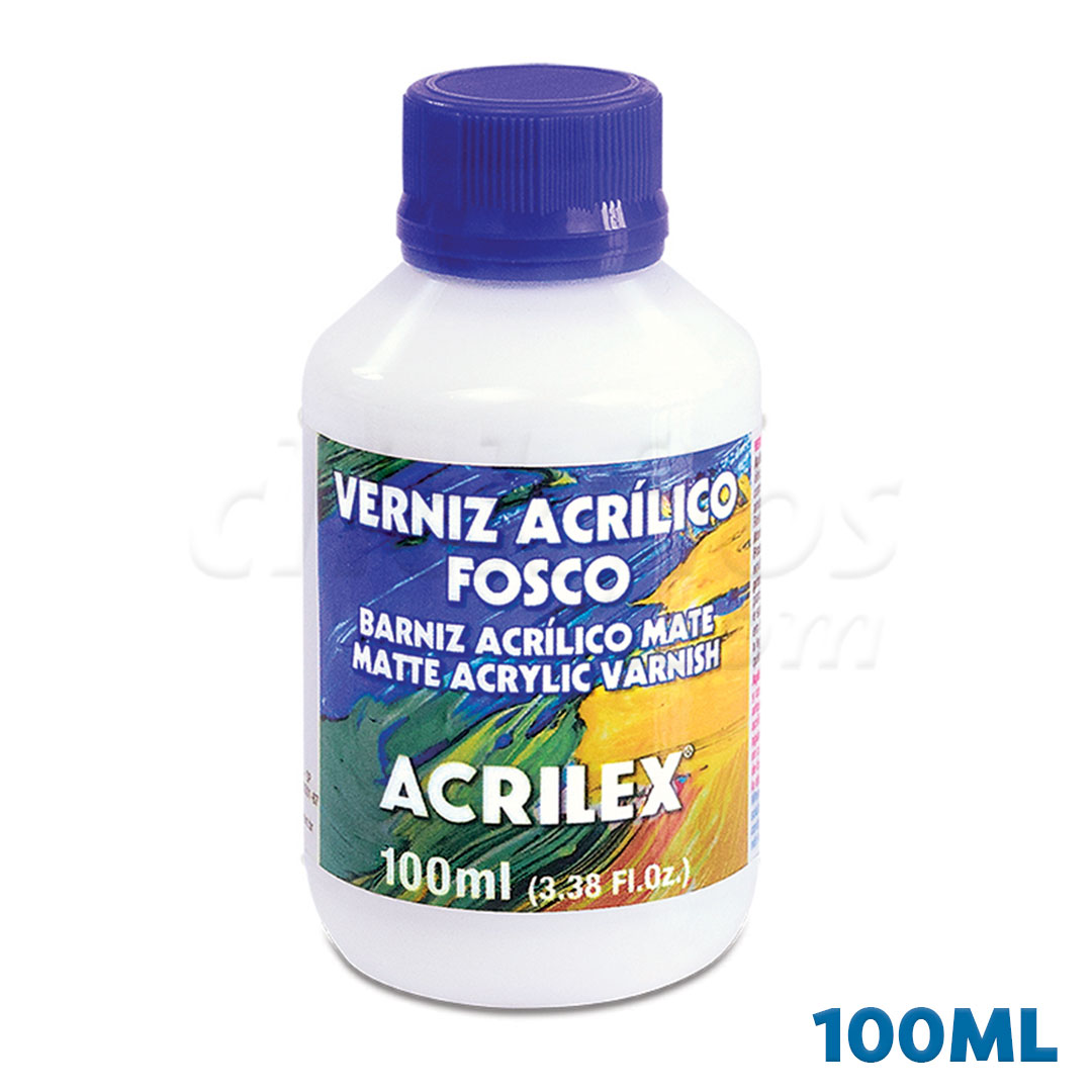 Verniz Acrílico Fosco Acrilex 100ml Ref. 16910