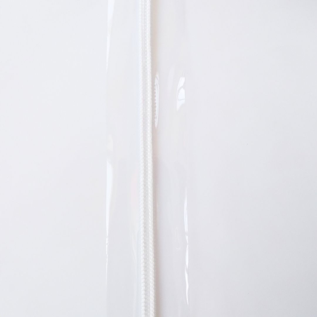 Zíper Nº 5 Rolo com 10 metros em PVC transparente