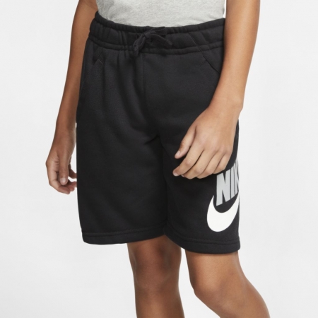 Bermuda Nike Sportswear CLUB Fleece Infantil Preta