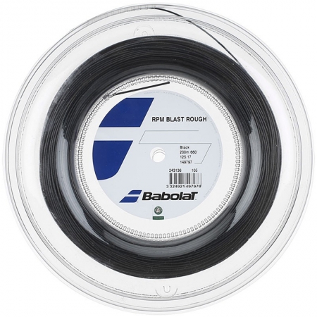 Corda de Tenis Babolat RPM BLAST Rough 1.25MM Rolo com 200M