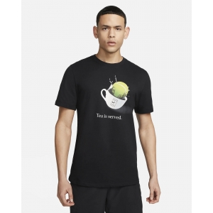 Camiseta Nike Court Xícara Preta