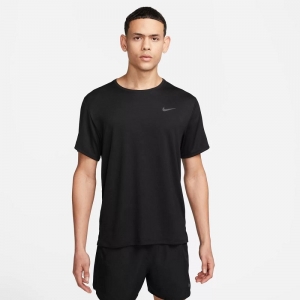 Camiseta Nike DRI FIT Miler UV Preta