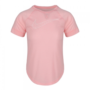 Camiseta Nike DRY TROPHY Infantil Feminina Rosa