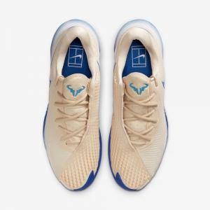 Tenis Nike AIR Zoom Vapor Cage 4 Rafa Offwhite e Azul
