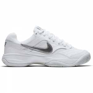 Tenis Nike Court Lite Feminino Branco e Cinza
