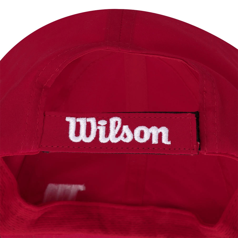 Boné Wilson Basic W Logo Vermelho