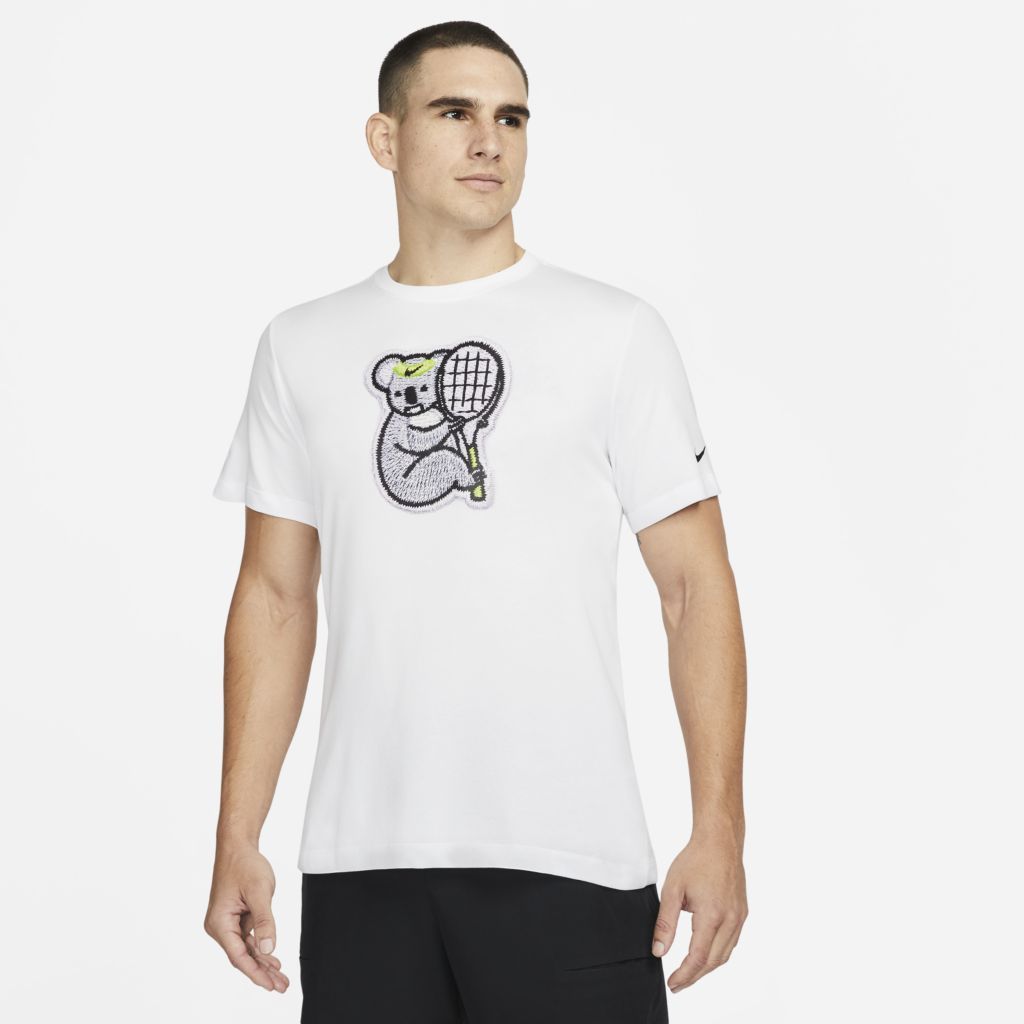 Camiseta Nike Court Coala Branca