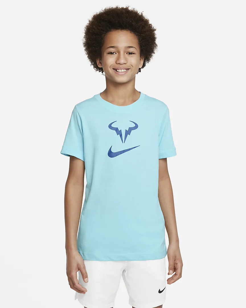 Camiseta Nike Court DRI FIT Tee Rafa Azul